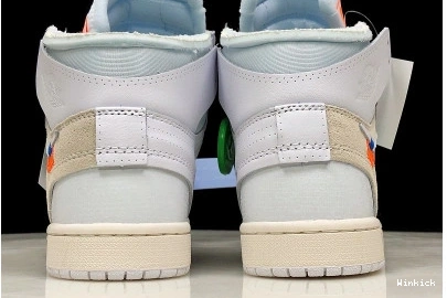 JORDAN  RETRO HIGH AQ0818-100 1 AIR - OF 0809